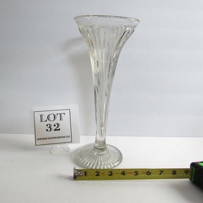 Older Tall Glass Vase