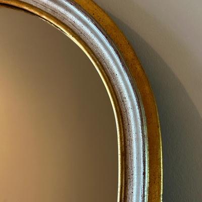 Gold and Silver Finish on Wooden Framed Mirror (EW-KL)