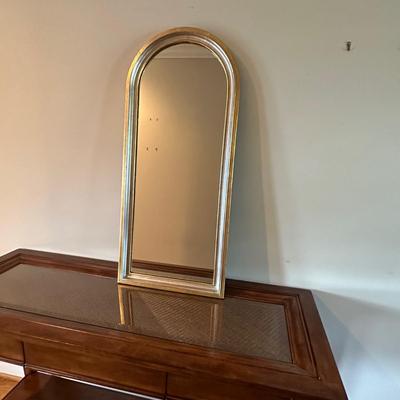 Gold and Silver Finish on Wooden Framed Mirror (EW-KL)