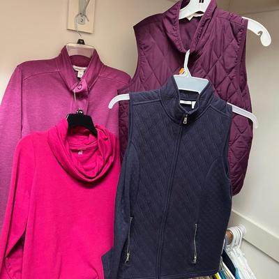 Orvis, Lands End & More Fleeces, Teeâ€™s Plus More- Size M, S, L (PC2-RG)