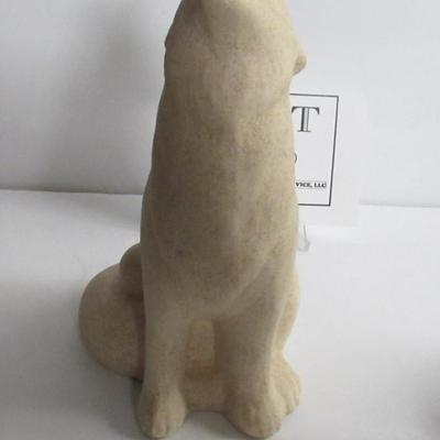 Tall Ceramic Wolf Incense Holder 2 Pc Set