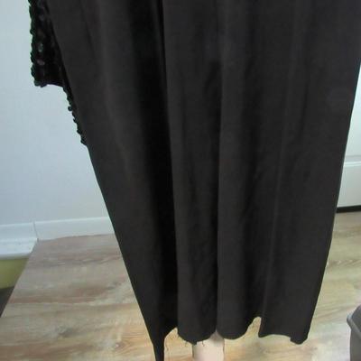 Lot 50:  Vintage Ladies Black Dress With Sequins