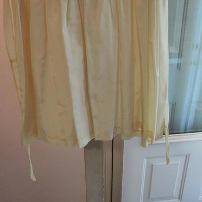 Lot 54:  Vintage Girls Ivory Colored Dress, Lace Trim