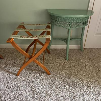 Half Round Table & Suitcase Stand (B1-MG)