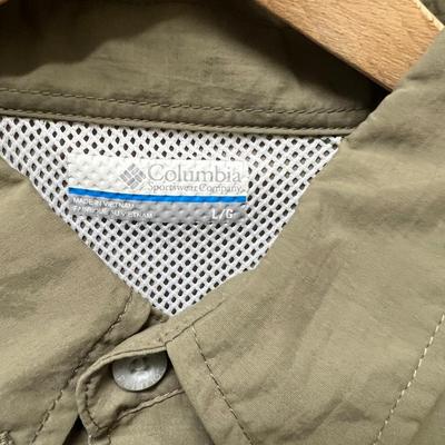 Menâ€™s Size L Shirts - Columbia, Lands End, LL Bean & More (PC2-RG)