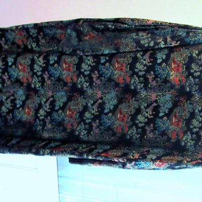 Lot 58:  Vintage 42" Long Tapestry Style Over Coat, Size Unknown, Very Nice Condition