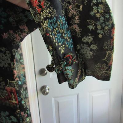 Lot 58:  Vintage 42" Long Tapestry Style Over Coat, Size Unknown, Very Nice Condition