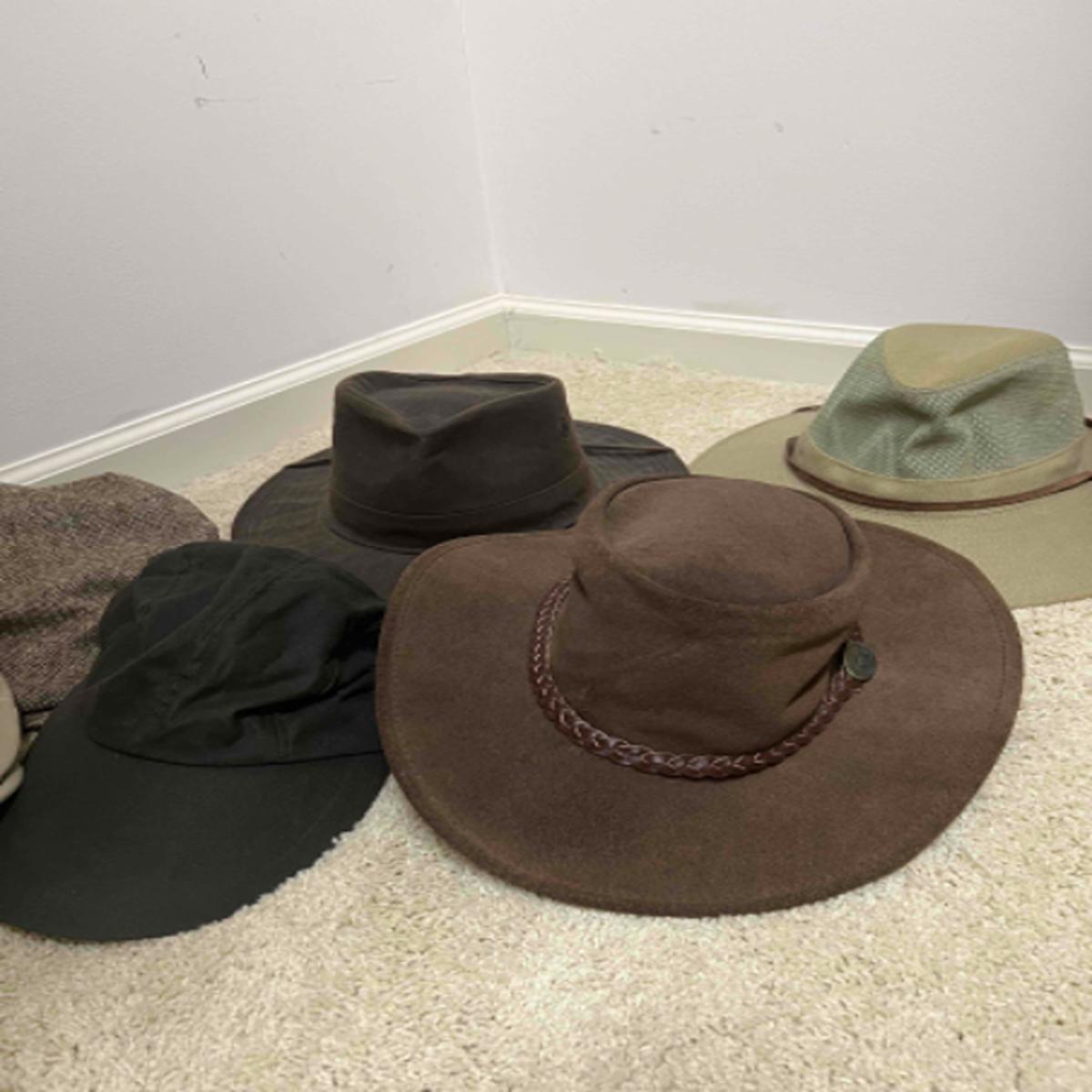 Stetson, Jacaru, Orvis & More Mens L/XL Hats (PC1RG)