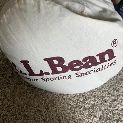 L.L. Bean Goose Down Long Mummy Sleeping Bag (B1-MG)