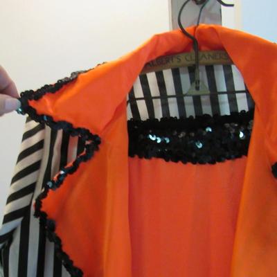 Lot 60:  Very Unusual Vintage Jacket With Pink Short Pants Set, Halloween Costume, Costume Gallery, USA