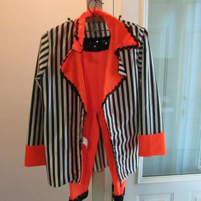 Lot 60:  Very Unusual Vintage Jacket With Pink Short Pants Set, Halloween Costume, Costume Gallery, USA
