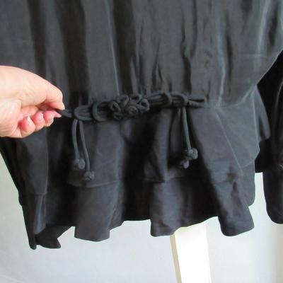 Lot 61:  Antique Black Fancy Short Jacket Top, Read Description, See All Photos