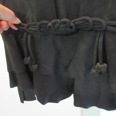 Lot 61:  Antique Black Fancy Short Jacket Top, Read Description, See All Photos