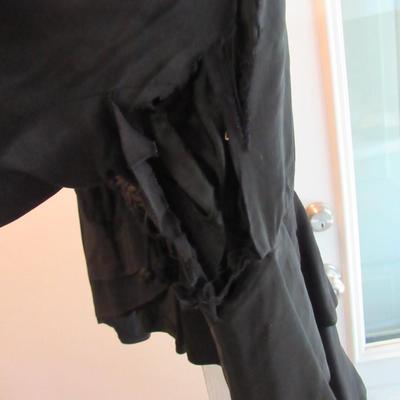 Lot 61:  Antique Black Fancy Short Jacket Top, Read Description, See All Photos
