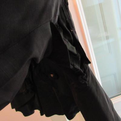 Lot 61:  Antique Black Fancy Short Jacket Top, Read Description, See All Photos
