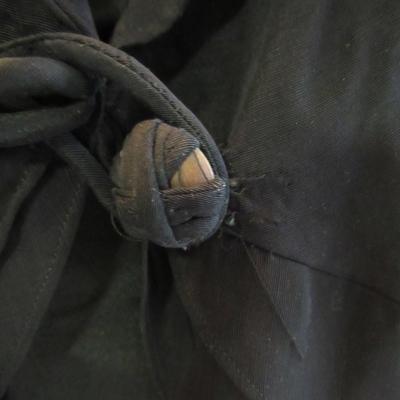 Lot 61:  Antique Black Fancy Short Jacket Top, Read Description, See All Photos
