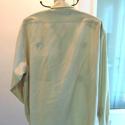 Lot 62: Men's Vintage Button Down Shirt, 17 1/2 XL, Mili Designs