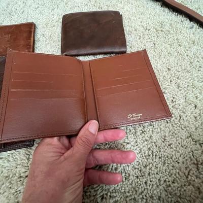 Coach, Brighton, Columbia & More Menâ€™s Leather Belts Plus Wallets (PC1-RG)