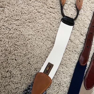 Coach, Brighton, Columbia & More Menâ€™s Leather Belts Plus Wallets (PC1-RG)