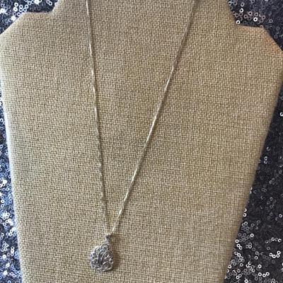 925 Italy Silver Pendant and Chain