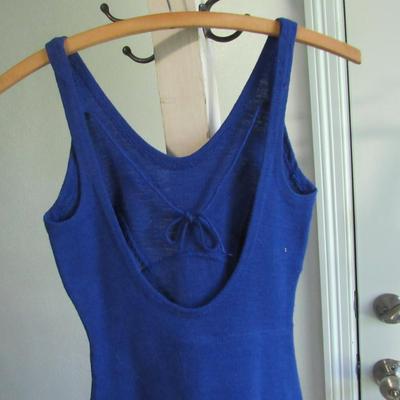 Lot 67:  Vintage Ladies Swim Suit, 1 Piece, Shorts Under Skirt, Web Foot USA, Size 36