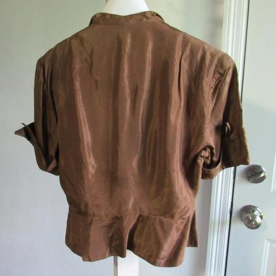 Lot 71: Nice Vintage 1950s Ladies 2 Piece Long Dress and Jacket Set, Ann Kauffmen, See All Photos