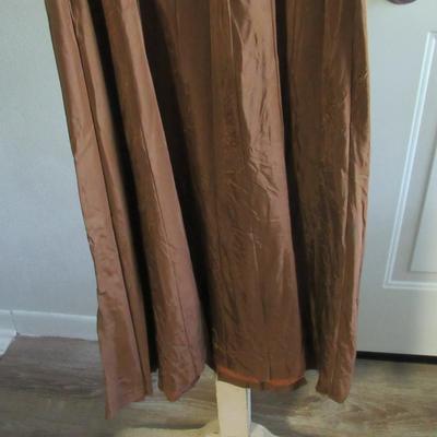 Lot 71: Nice Vintage 1950s Ladies 2 Piece Long Dress and Jacket Set, Ann Kauffmen, See All Photos