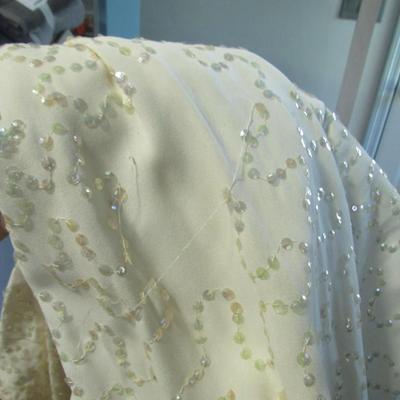 Lot 72: Vintage Fancy Sequinned Dress, Partially Machine and Hand Sewn, No Labels, Size Unknown
