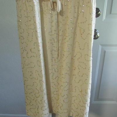 Lot 72: Vintage Fancy Sequinned Dress, Partially Machine and Hand Sewn, No Labels, Size Unknown
