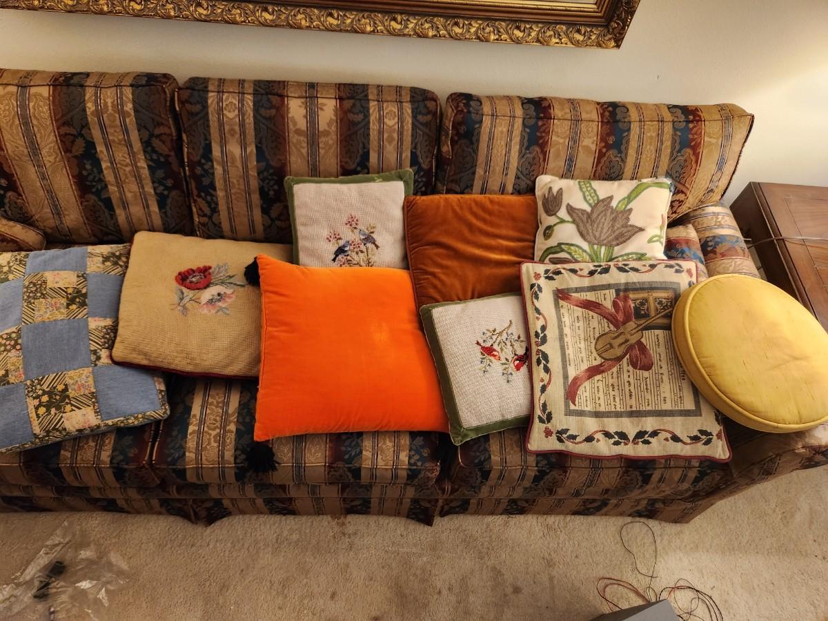 Throw pillows