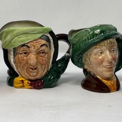 Vintage Lot of Four Royal Doulton mugs/ Robinhood etc.