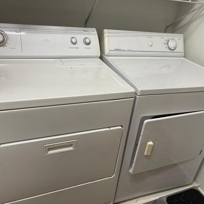Washer & Dryer combo, sold as pair Whirlpool