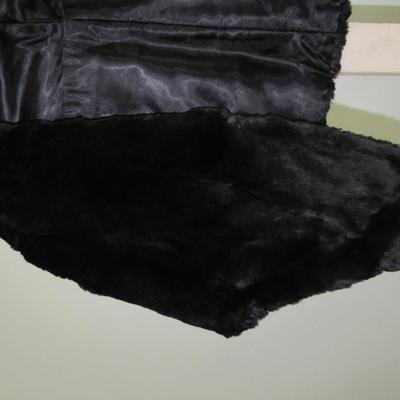 Lot 82: Vintage Black Short Cape, Very Nice