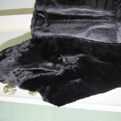 Lot 82: Vintage Black Short Cape, Very Nice