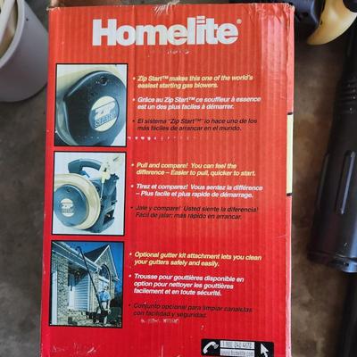Homelite Gas Blower Vac Mulcher Has Compression