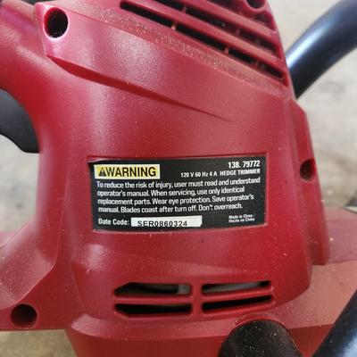 Craftsman Corded Power Blower and 20" Hedge Trimmer