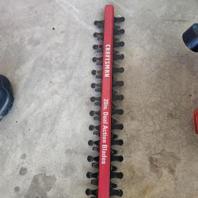 Craftsman Corded Power Blower and 20" Hedge Trimmer