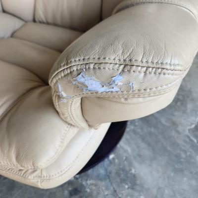 Lane Swivel Recliner chair and ottoman