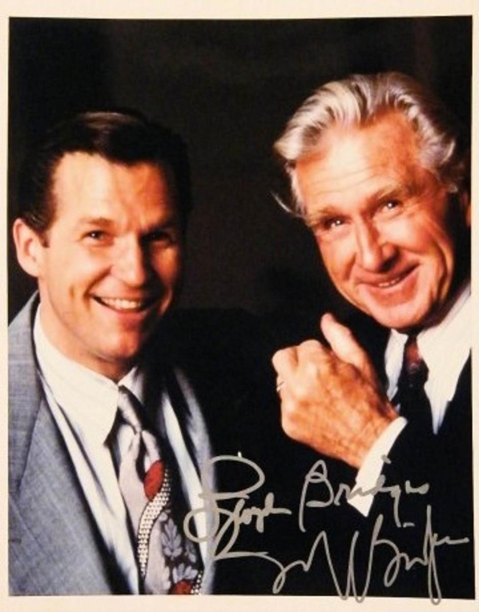 Lloyd Bridges and Jeff Bridges signed portrait photo | EstateSales.org, image size:939x1200