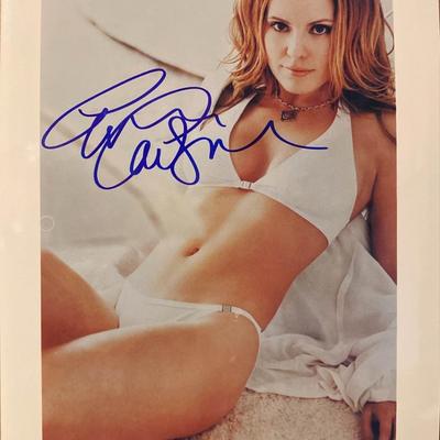 Emma Caulfield signed photo | EstateSales.org