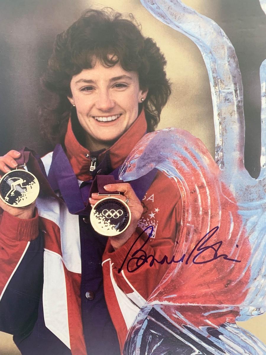 Bonnie Blair Signed Photo | EstateSales.org