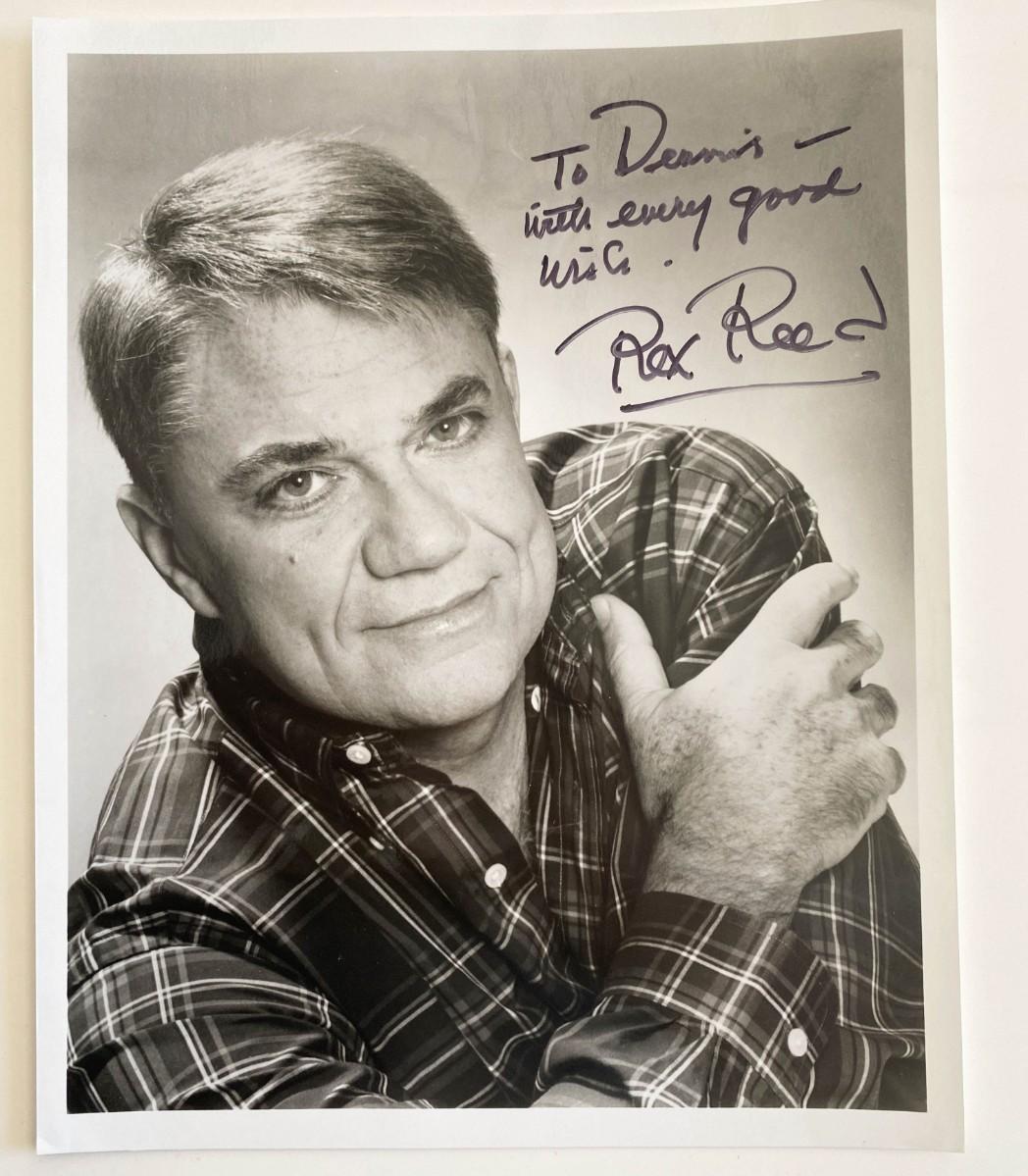 Rex Reed signed photo | EstateSales.org