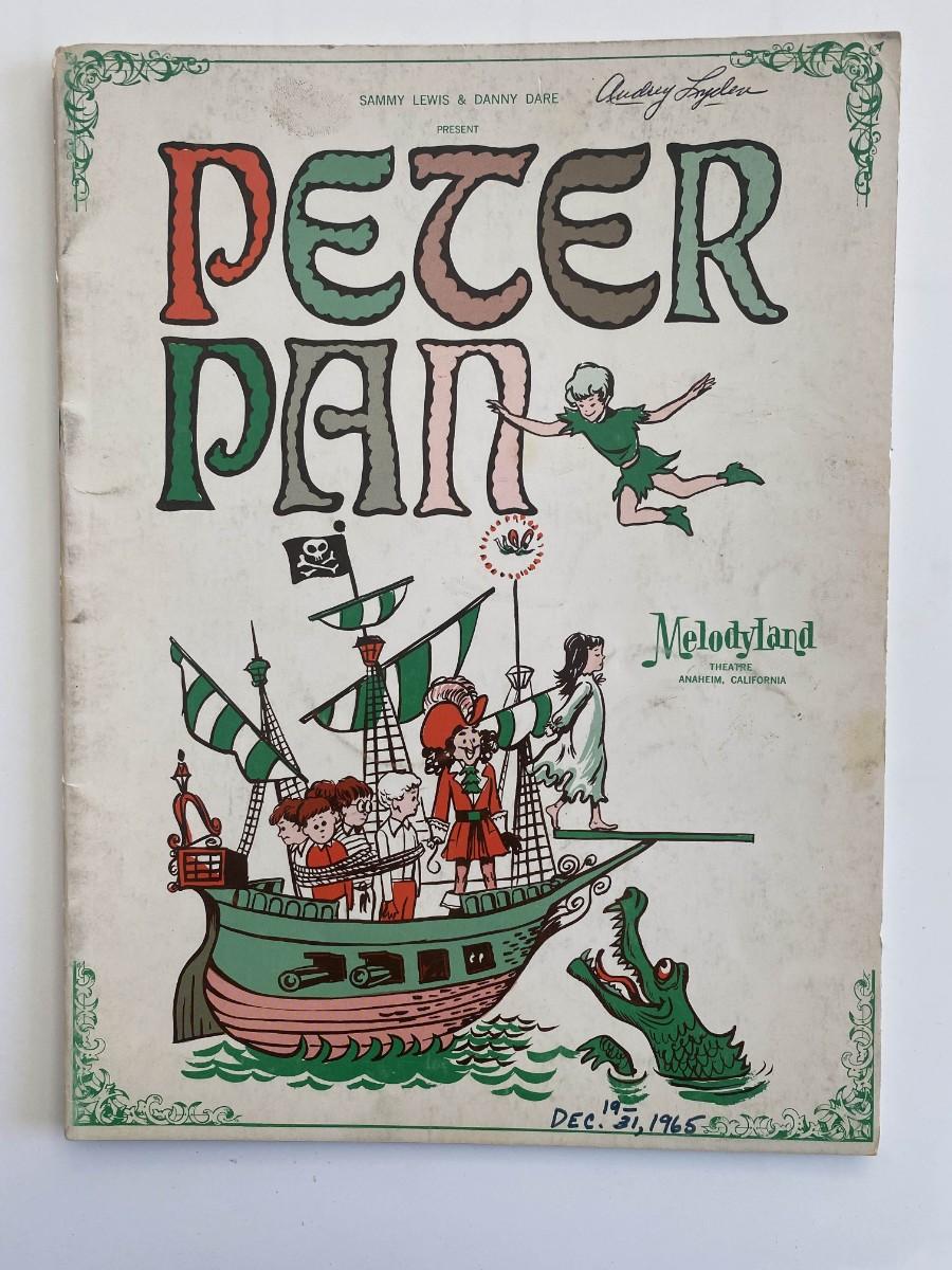 Peter Pan cast signed program | EstateSales.org