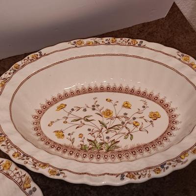 Copeland Spode England China "Buttercup" Serving pieces.