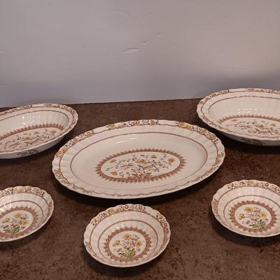 Copeland Spode England China "Buttercup" Serving pieces.