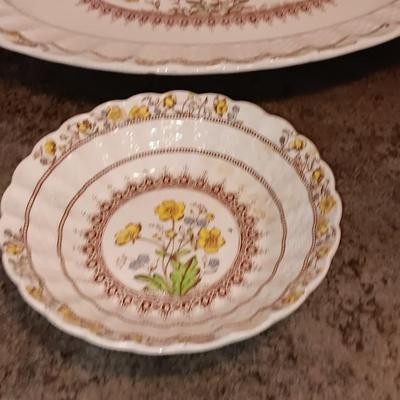 Copeland Spode England China "Buttercup" Serving pieces.