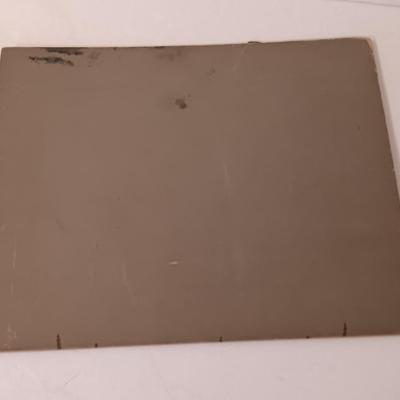 Vintage 1940's baseball glove with Antique photo of Baseball players