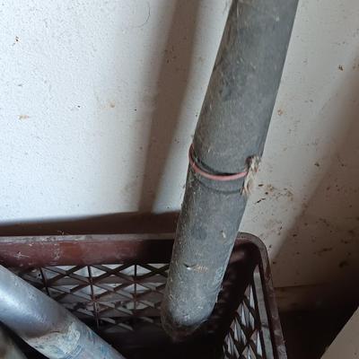 Baseballs and Softballs with bats and tall crate perfect to hold your bats!