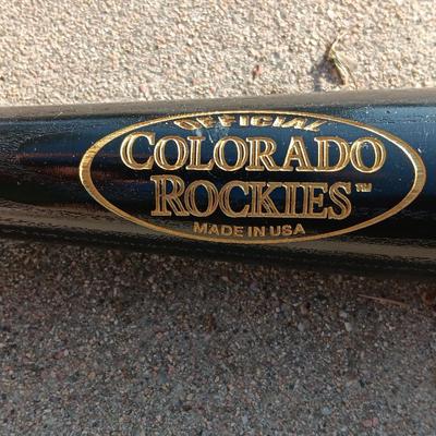 Colorado Rockies Limited edition Season Ticket holder July 7, 1998 Wooden Baseball bat All-star Game