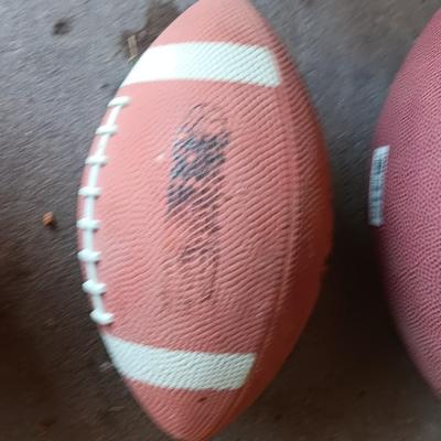 Three Footballs